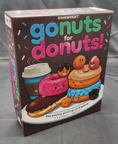 Nuts for donuts board game - donuts,