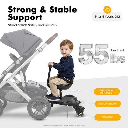Child rider stroller - rider,